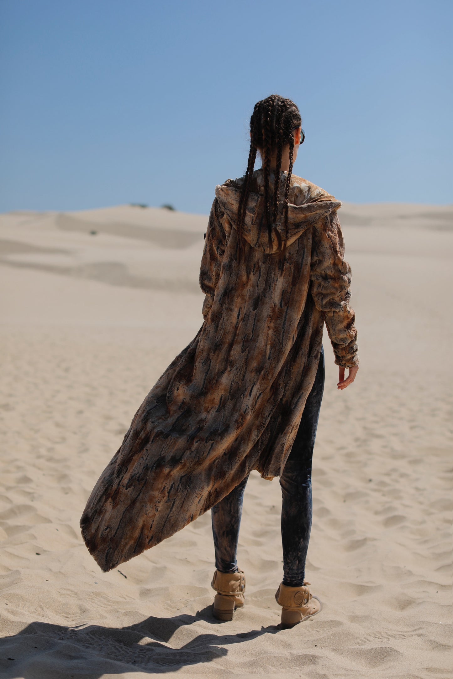 Chani of the Dune Hooded Cloak