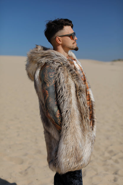 Desert Wolf Fur Vest