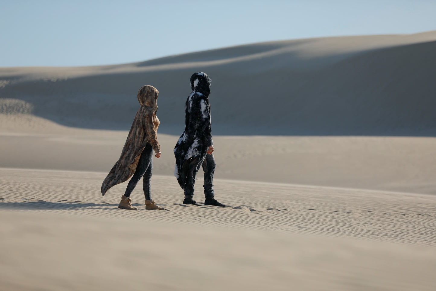 Chani of the Dune Hooded Cloak