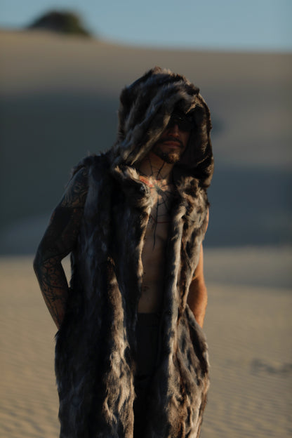 Dune Rebel Long Fur Vest