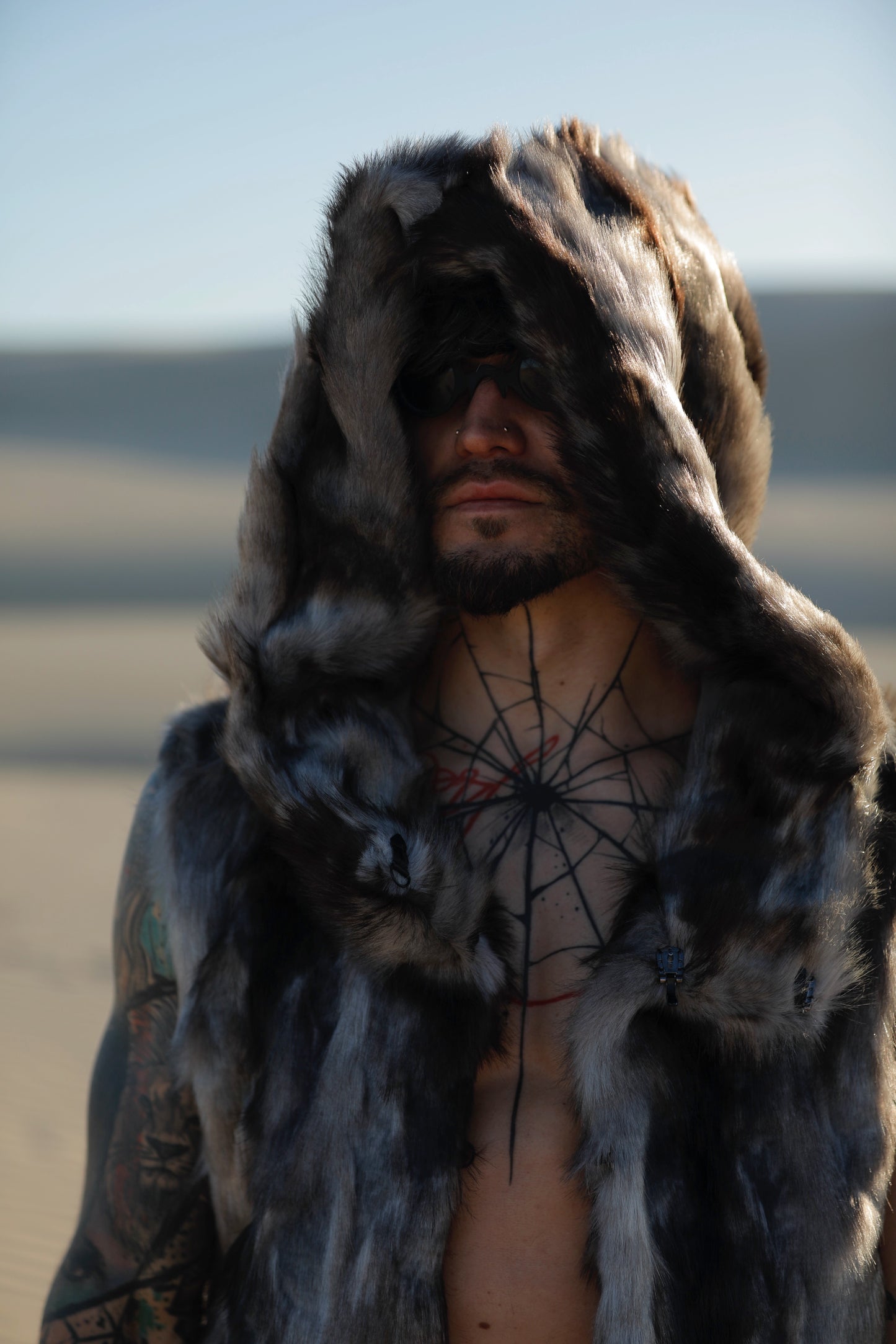 Dune Rebel Long Fur Vest