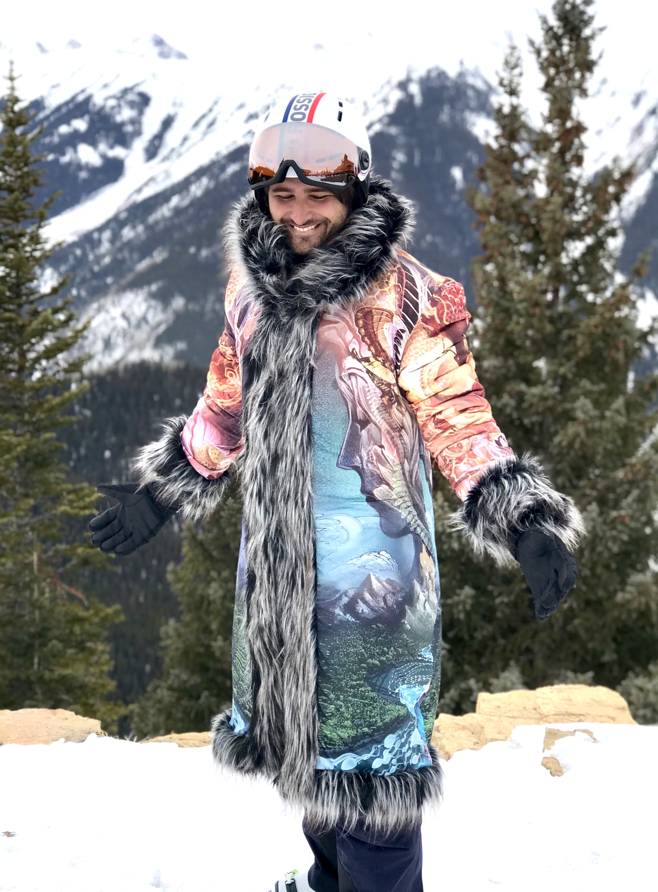 Nature by Android Jones – Boho Coats