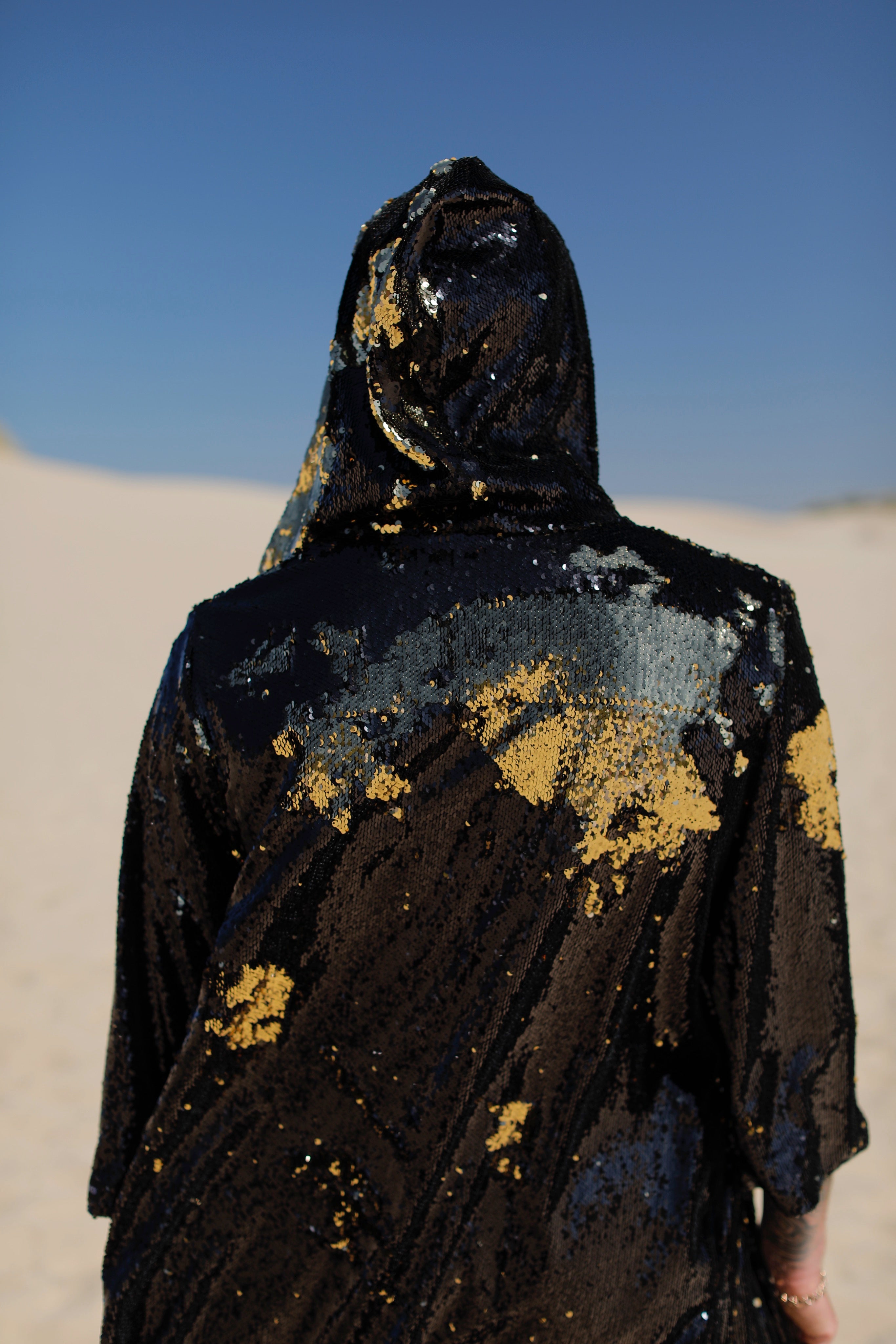 Golden Warrior Kimono | Black and Gold Festival Wear Golden Warrior Kimono | Black and Gold Festival Wear
