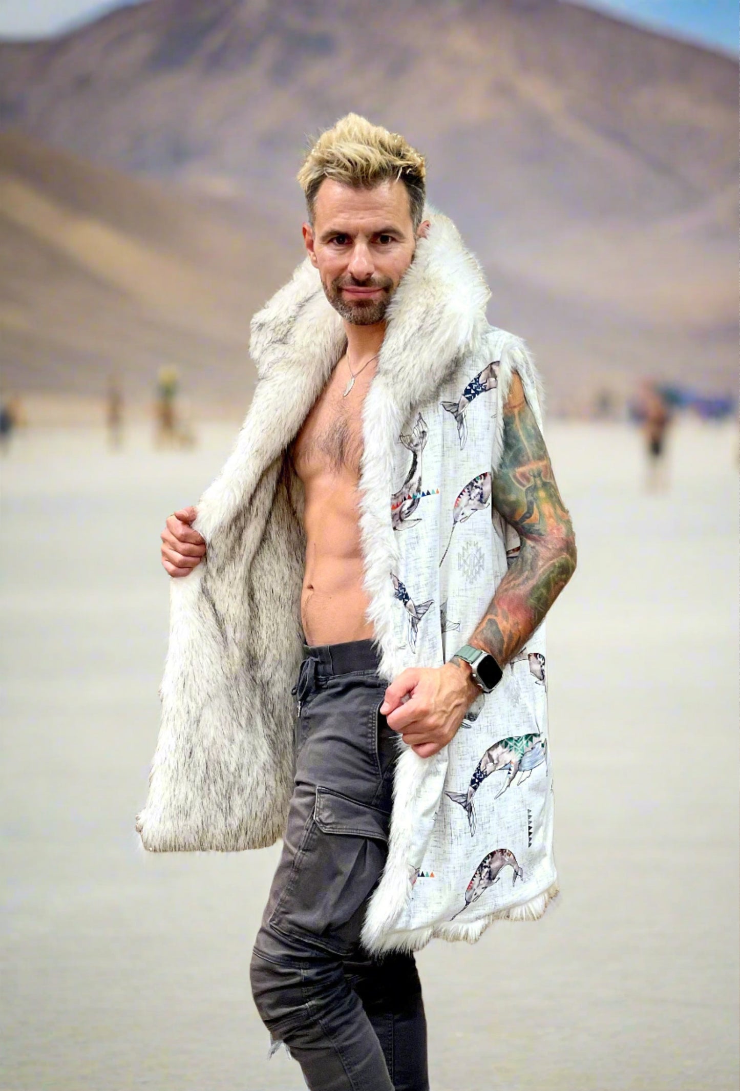 Whale Whisperer Fur Vest