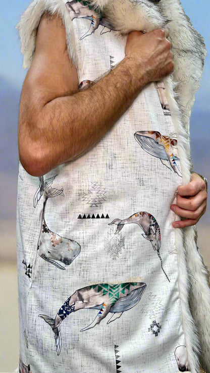 Whale Whisperer Fur Vest