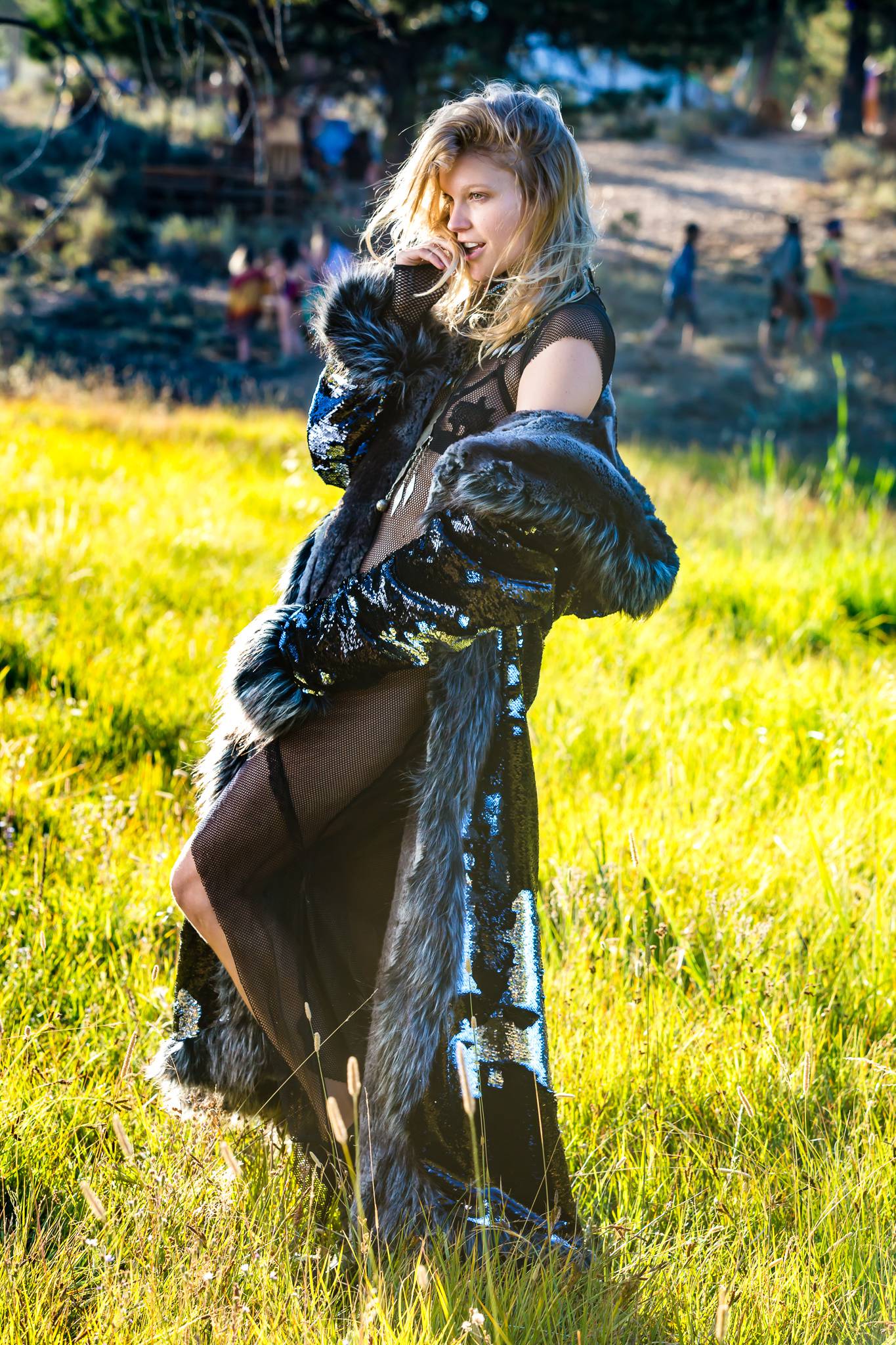 pivochan【deres】feather spring coat Quinn Faux Fur Coat – Gorsuch