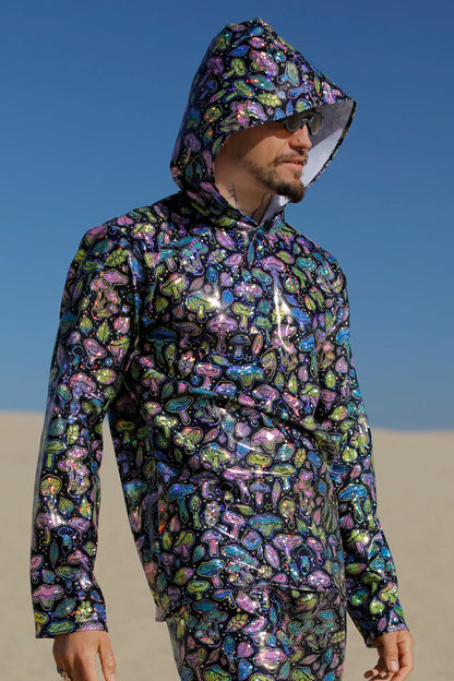 Neon Mushroom Hoodie