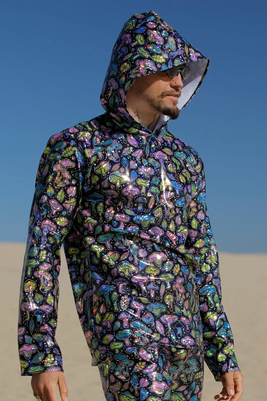 Neon Mushroom Hoodie