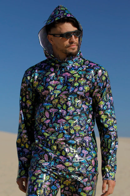 Neon Mushroom Hoodie