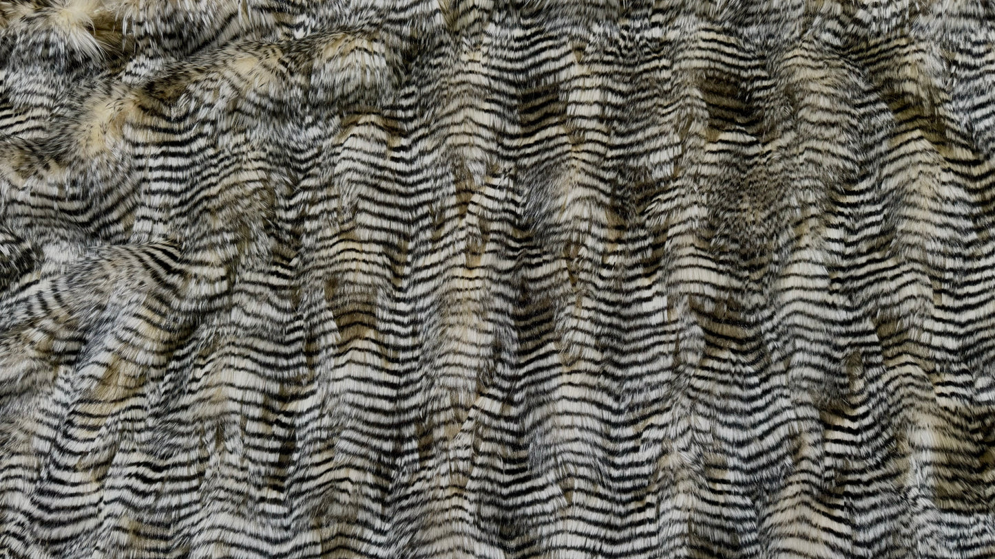Spirit of Falcon - Faux Fur Fabric